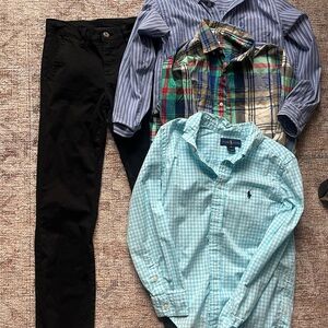 Boys clothing size M lot
